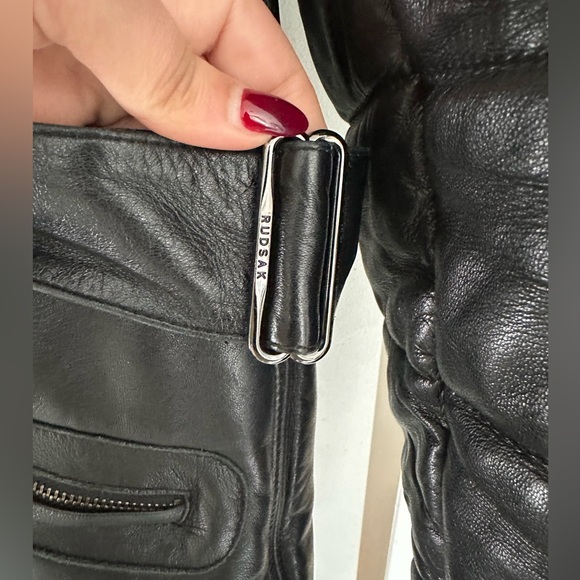Rudsak leather winter jacket Rare 🌸Size M
puffer coat for winter - Picture 4 of 16